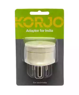 $19.95 • Buy Korjo Travel Adaptor For India From Australia New Zealand