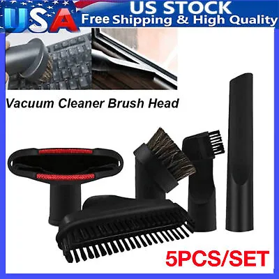 5 In1 Vacuum Cleaner 32mm Brush Nozzle Home Dusting Crevice Stair Tool Kit HS905 • $13.49