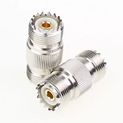 UHF SO-239 Female To Female Coupler RF Adapter Connector PL-259 BUY 3 GET 1 FREE • $6.63