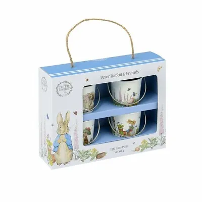 Stow Green Peter Rabbit Classic Egg Cup Pails Set Of 4  • £9.99