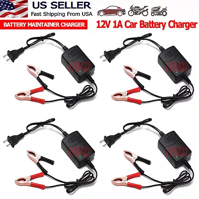 Car Battery Charger Maintainer Auto 12V Trickle Motorcycle Truck RV Boat ATV NEW • $22.99