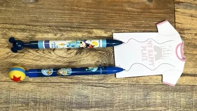 Disney •Pixar Click Pens • Writing • Autographs• Lot Of 2 • $20