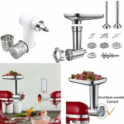£23.27 • Buy Meat Grinder  Sausage Stuffer Attachment For KitchenAid Stand Mixer Parts