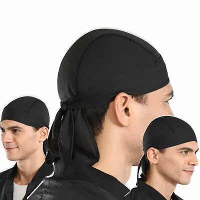 Cooling Helmet Liner Cap Beanie Caps Bandana Cycling Head Wrap Pirate Unisex Hat • $4.99