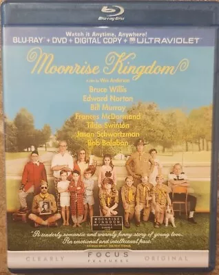 Moonrise Kingdom (Blu-ray/DVD 2012 2-Disc Set Includes Digital Copy... • $7.99