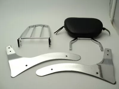 Yamaha XVS 1100 V Star #A205 Mustang Sissy Bar / Backrest W/ Luggage Rack • $199.99