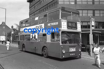 Black & White Negative METROBUS Ex LT Daimler Fleetline DMS2054 OUC54R     • £0.99