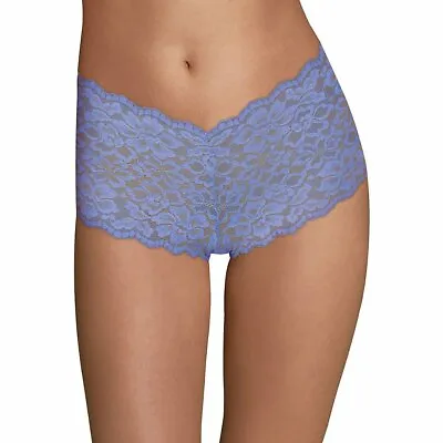 Maidenform Casual Comfort Cheeky Boyshort Sexy DMCLBS Charming Blue Sz.2XL/9 • $8.39