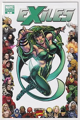 EXILES #5 | Mike Grell 1:10 Marvel 70th Anniversary Frame Variant | 2009 | NM • $5