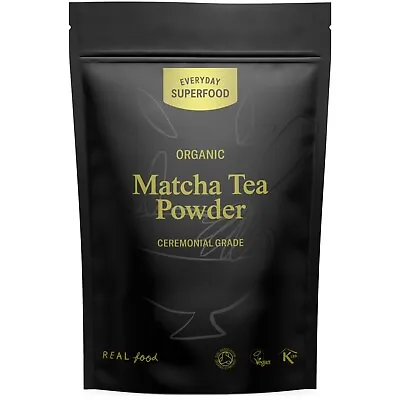 Organic Matcha Tea Powder Ceremonial Grade Japanese Matcha Green Tea • £5.95