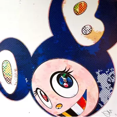 Takashi Murakami And Then X 6 (Marine Blue: The Superflat Method) Dob Ed 300 • $1999