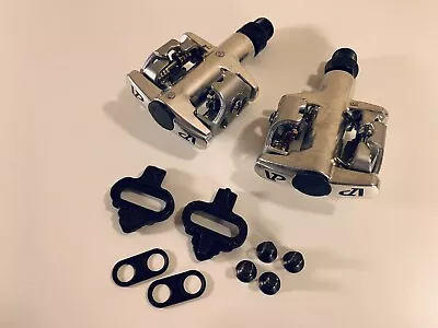NEW! VP-M31 MTB SPD Cycling Pedals Bicycle Bike Silver Black Parts Clipless • $19.99
