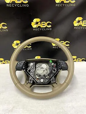 2003-2014 Volvo XC90 Steering Wheel Assembly Leather Oak W/ Accessory Controls • $100