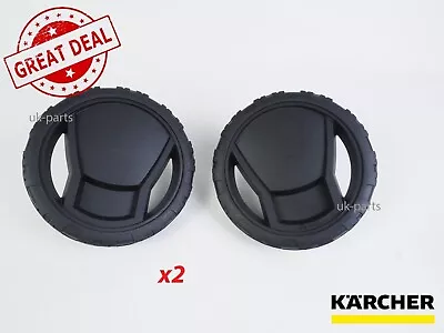 Karcher K3 K4 K5 Pressure Washer Replacement Wheels X2 - Pair 5.515-397.3 • £12.90