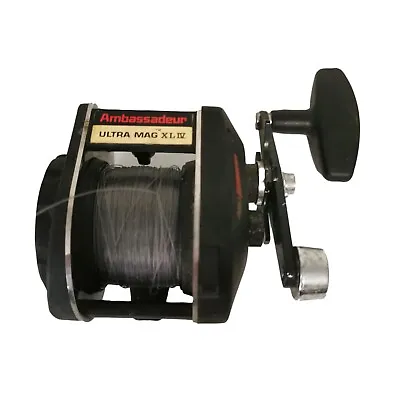 Vintage Abu Garcia Ambassadeur Ultra Mag XL IV Reel Made In Sweden • $220