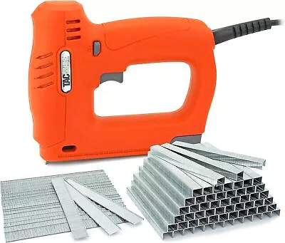 Tacwise 1703 140EL Pro Electric Staple/Brad Nail Gun Kit With 5000 Staples & 2 • £51