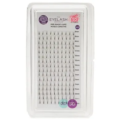 Eyelash Emporium Mink Fan Lashes Individual Lengths 9-12mm (0.07) - 5D & C Curl • £19.65