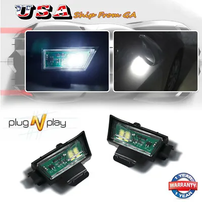 Pair 6-SMD LED Puddle Lights For VW Golf 7 GTI MK7 MKVII Welcome Lamps • $14.99