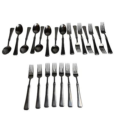MSE Martha Stewart MFS-6 Stainless Flatware Lot Of 22 Forks Spoons • $29.10