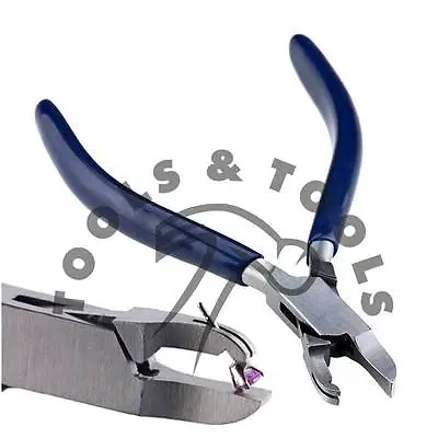 £13.94 • Buy High Quality Stone Gem Setting Pliers With Groove 5.25  Jewellery Making Crafts