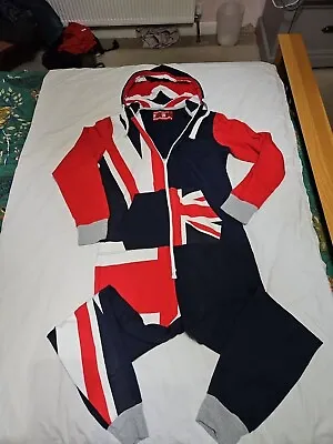 Mens Union Jack All In One Suit • £8