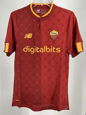 AS Roma Digitalbits  Soccer Jersey 2022-2023 ELITE  By New Balance BRAND NEW • $39.49