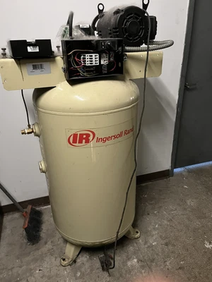 $1500 • Buy Ingersoll Rand Vertical Compressor 80 Gal 230v 3 Ph 2475N5 Tank Only No Motor