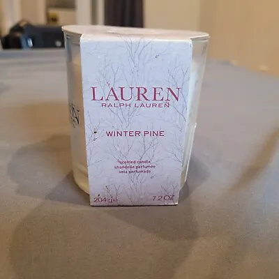 Lauren Ralph Lauren Winter Pine Candle 7.2 Oz MSRP-$60 • £43.37