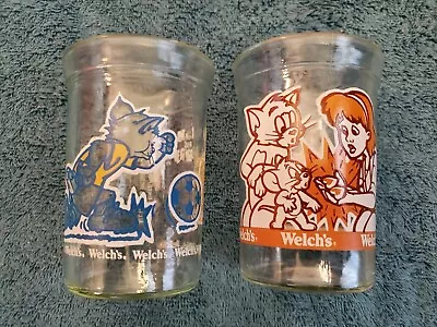 Welches 1991/93 Tom &jerry Collector  Glass Jelly  Jars - Pre Owned • $21.99