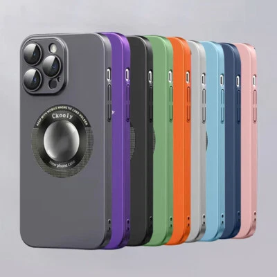 $21.28 • Buy For IPhone 14 13 Pro Max 12 Shockproof Safe Magnetic Case&Camera Lens Protector