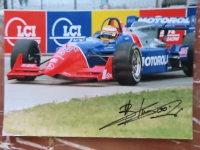 Signed Autographed 8 X 10 Photo Indy 500 Race Car Driver Mark Blundell • $5.95