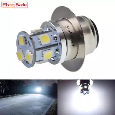 1 X 6V DC P36D 9SMD 5050 LED White Headlight High/Low Beam Light Bulb Motorcycle • $4.09