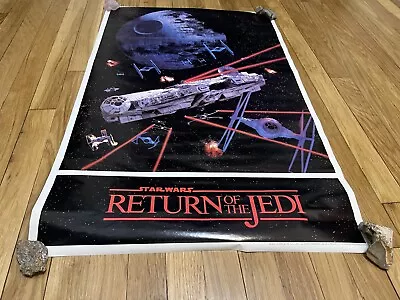 Vintage Original Poster Star Wars ROTJ  22  X 34  VEHICLE SCENE 1983 NEW • $99.98
