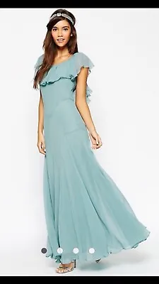 $38 • Buy Wedding, Special Occasion Maxi Dress With Soft Frill