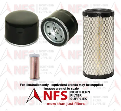 NFS Filter Kit Fits John Deere Gator XUV 850D 855D  Yanmar 3TNV70 Oil Fuel Air • £28.99