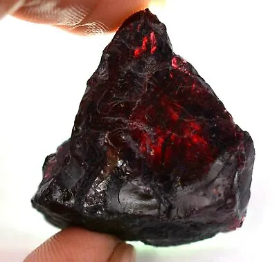 Untreated 126.45Ct Extremely Rare Natural Red Painite Certified AAA+ Facet Rough • $77.17