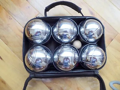 £20 • Buy Set Of Silver Boules/Petanque In Carry Case