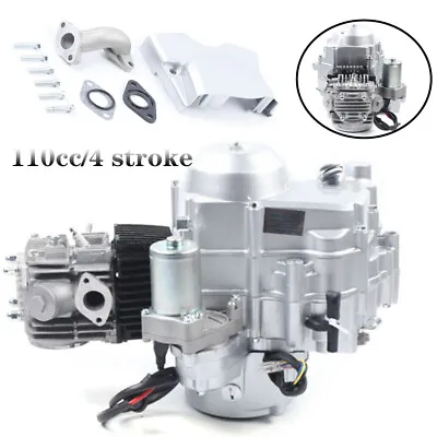 110cc 4-Stroke Engine Motor Auto Transmission For 50cc 70cc 90cc Dirt Pit Bike • $199