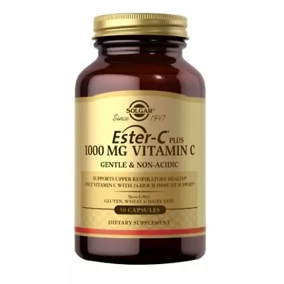 Ester-C Plus Vitamin C 1000 Mg 50 Caps By Solgar • $14.83