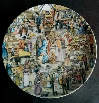 Davenport Pottery  Street Chorus  London Plate Brian Eden Limited Edition 1993 • £6.95