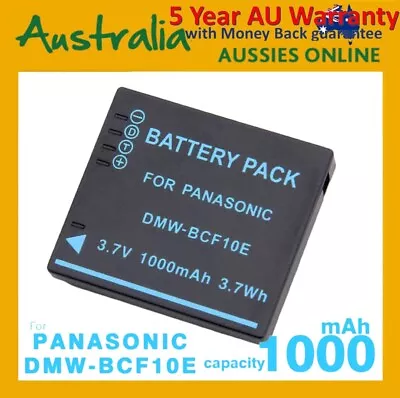 Battery For Panasonic Lumix DMC-FT3 FT3A FT2 FT4S FT4 FT1 FT1A DMW-BCF10E BCF10 • $25.55