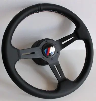 Steering Wheel Fits For BMW Leather M Technic Style E31 E32 E34 E36 Z3 93-98' • $184.90