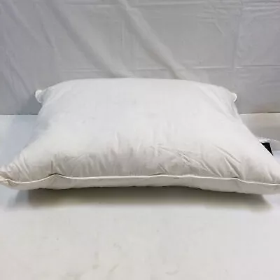 West Coast White Square Shape Goose Down Cotton Bed Pillow Size 20x26 In • $44.99