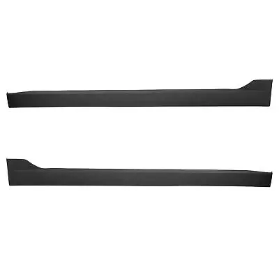 For 08-14 Mitsubishi Lancer Type Sport Pu Side Skirts Body Kit Spoiler Urethane • $129.95