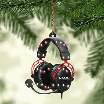 Gaming Head Phones Christmas Ornament Video Game Tree Hanging Xmas Ornament • $19.99