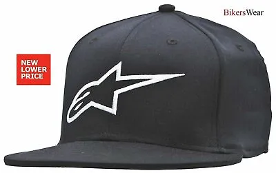 Alpinestars Ageless Caps / Hat - Flat Peak / Visor Men's Casual Wear - Black • £19.98