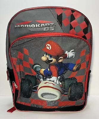 Mario Kart DS Kids 16” School Backback Nintendo 2012 Wii • $19.99