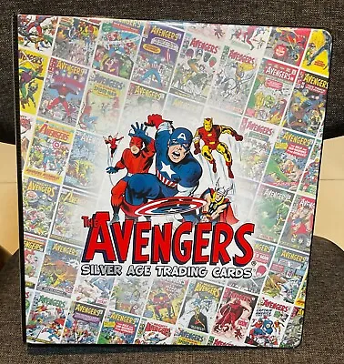 2015 Marvel Avengers Silver Age Official Binder Album • $34.95