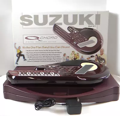 SUZUKI Q-Chord Digital Guitar Keyboard QC-1 W/Original Hardcase And Manual • $270