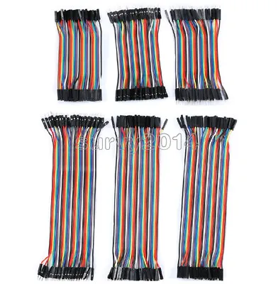 10/20CM Multi Dupont Male To Female Breadboard Jumper Wire For Arduino • $0.99